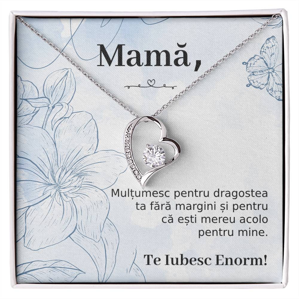 Mom - heart necklace