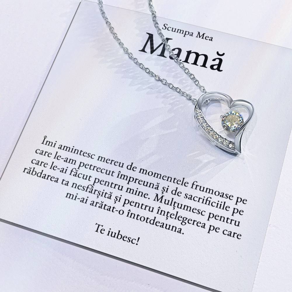 Scumpa mea mamă - colier inimă