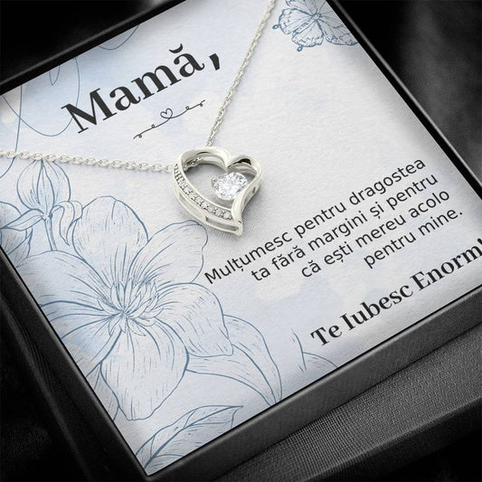 Mama - colier inimă