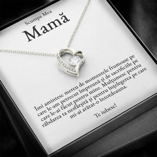 Scumpa mea mamă - colier inimă