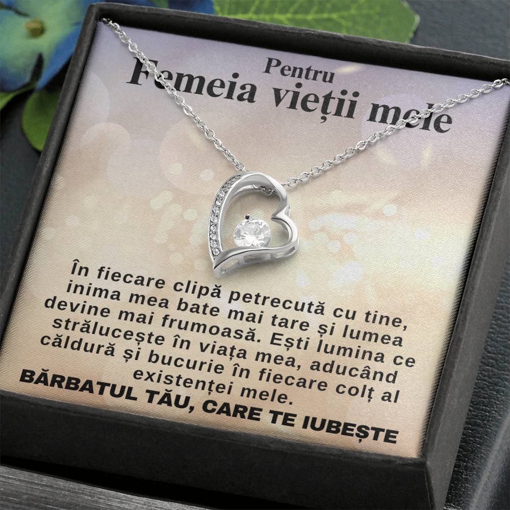 The Woman of My Life – Heart Necklace
