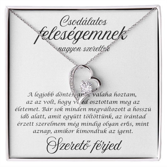 Nyaklánc a drága feleségemnek