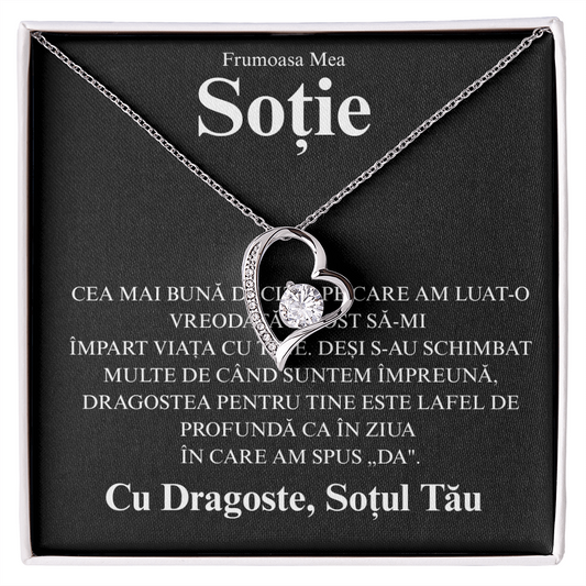 Gift for Wife - Heart Necklace