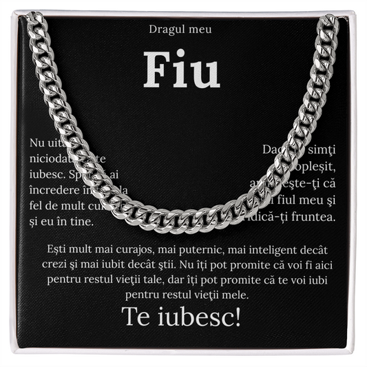 Gift For My Son - Cuban Link Chain
