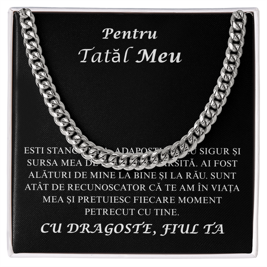Cadou pentru  tatal meu - Lantisor Cuban link