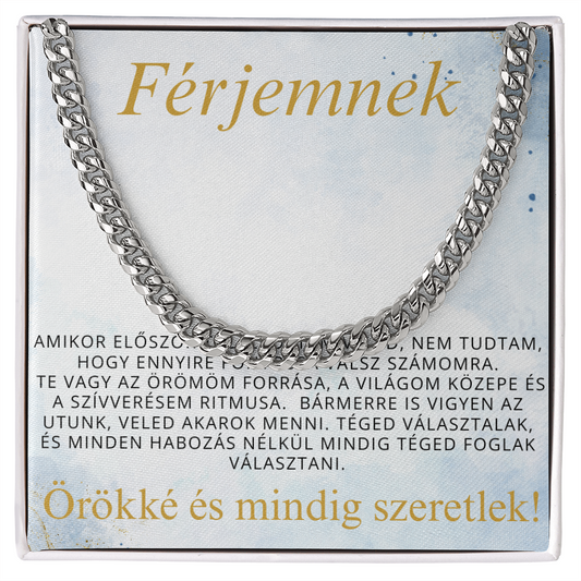 Különleges ajándek szeretett férje