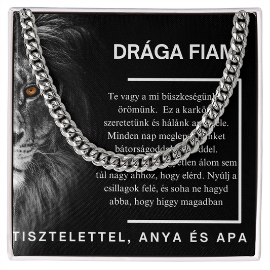 Ajándék a kedves fiamnak