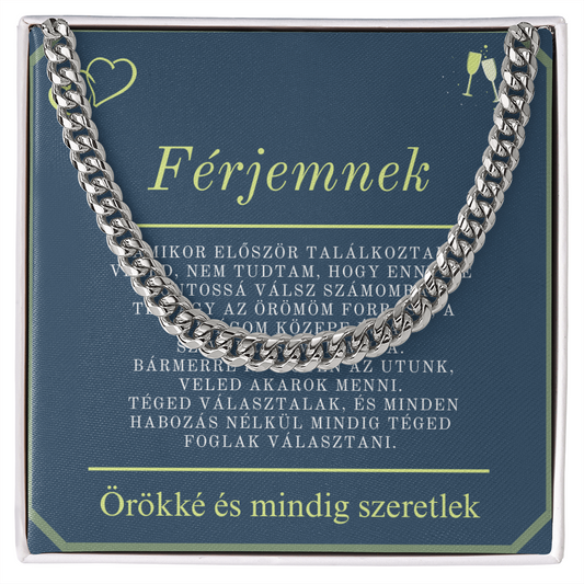 Különleges ajándek szeretett férje
