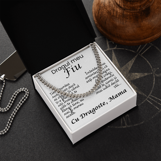 Gift For Son - Cuban Link Chain