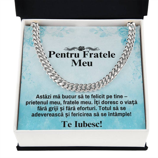 Pentru Fratele Meu - Lantisor Cuban Love