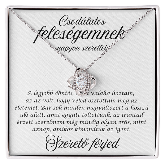 Nyaklánc a drága feleségemnek