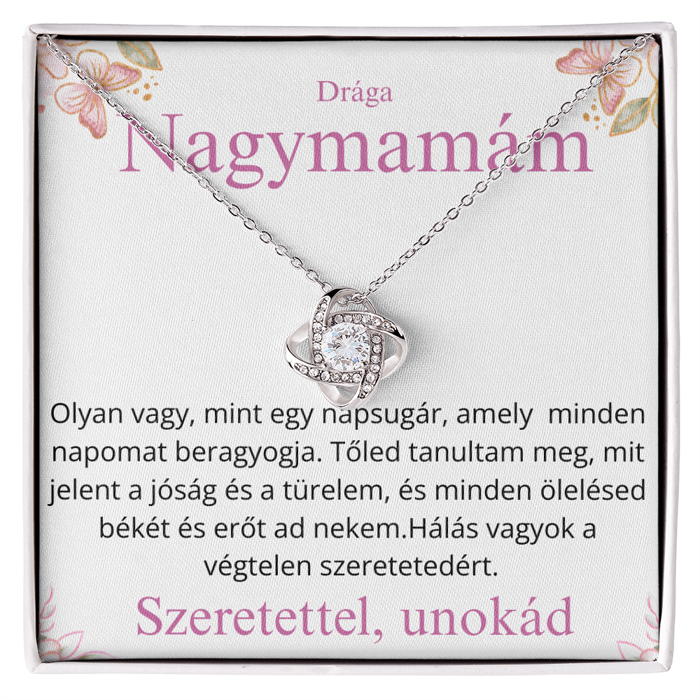 Különleges ajándek a kedves nagymamámnak