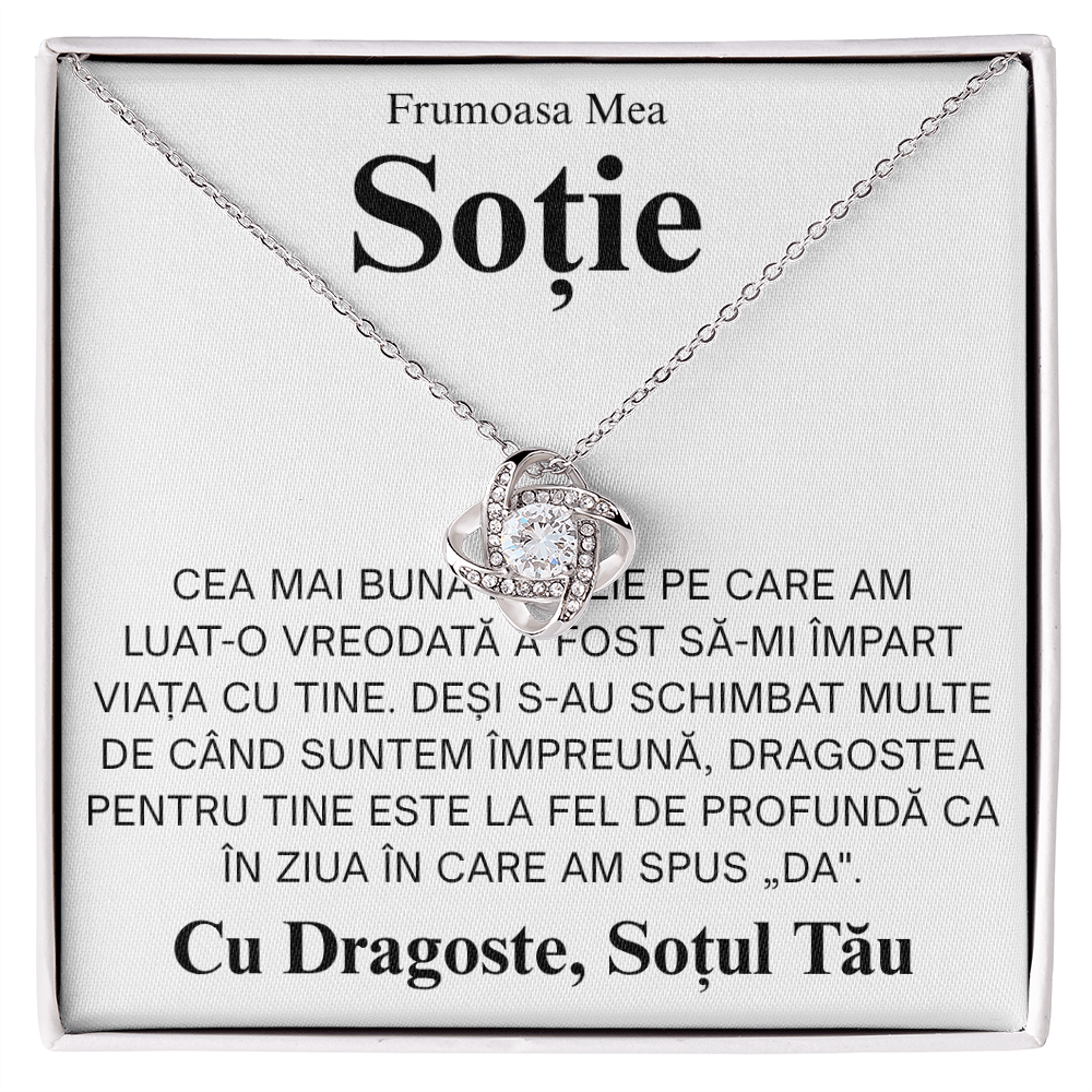 Gift for Wife – Love Knot Necklace