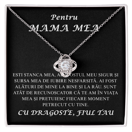 Draga Mamă - Colier Love Knot