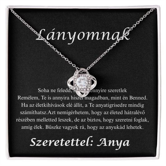 Nyaklánc a drága lányomnak
