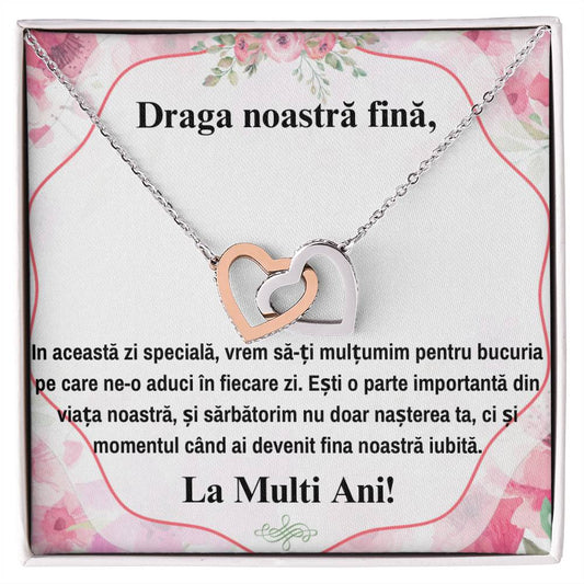 For Fina – Pair of Hearts Necklace
