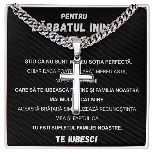 Cadou Pentru Fiu- Lantisor  Cruce