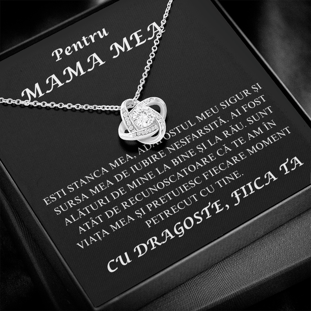 Dear Mom - Love Knot Necklace