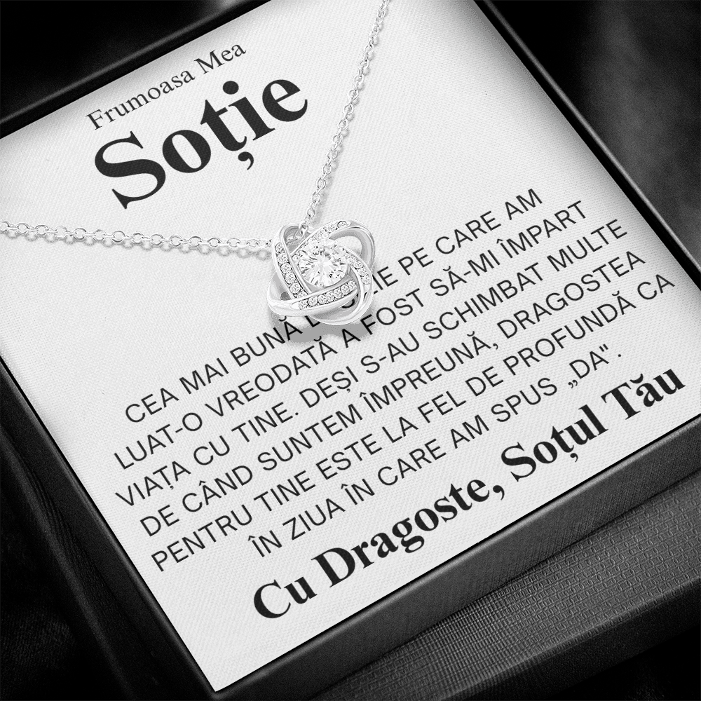 Gift for Wife – Love Knot Necklace