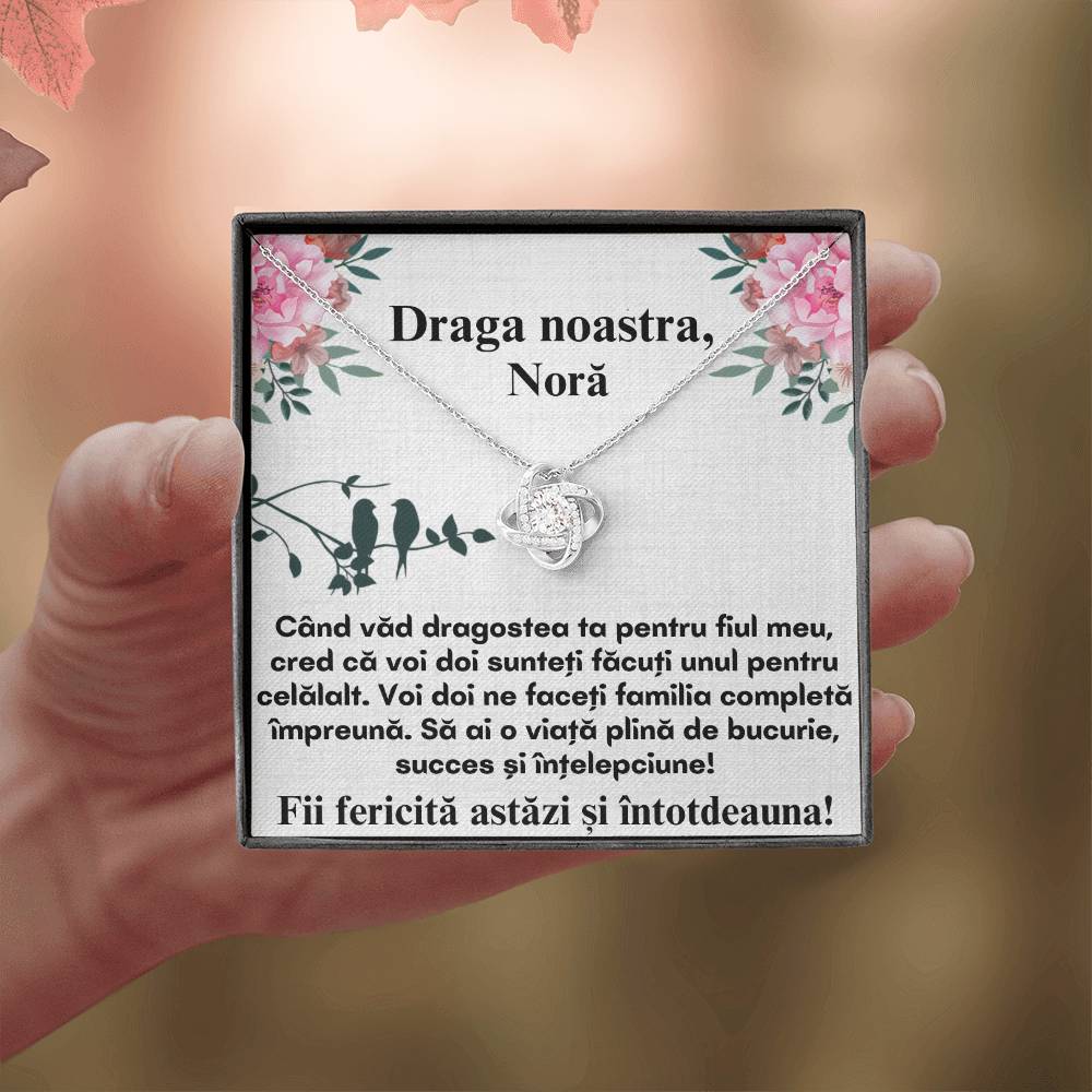 Kedves Nóránk - Szerelemcsomó Nyaklánc 