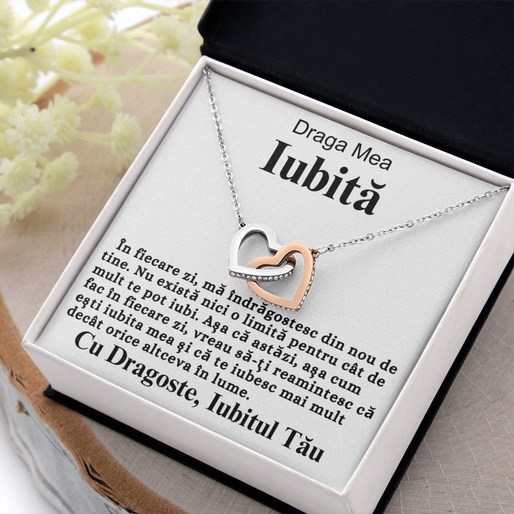 My Dear Lover - Love Connection Heart Necklace 