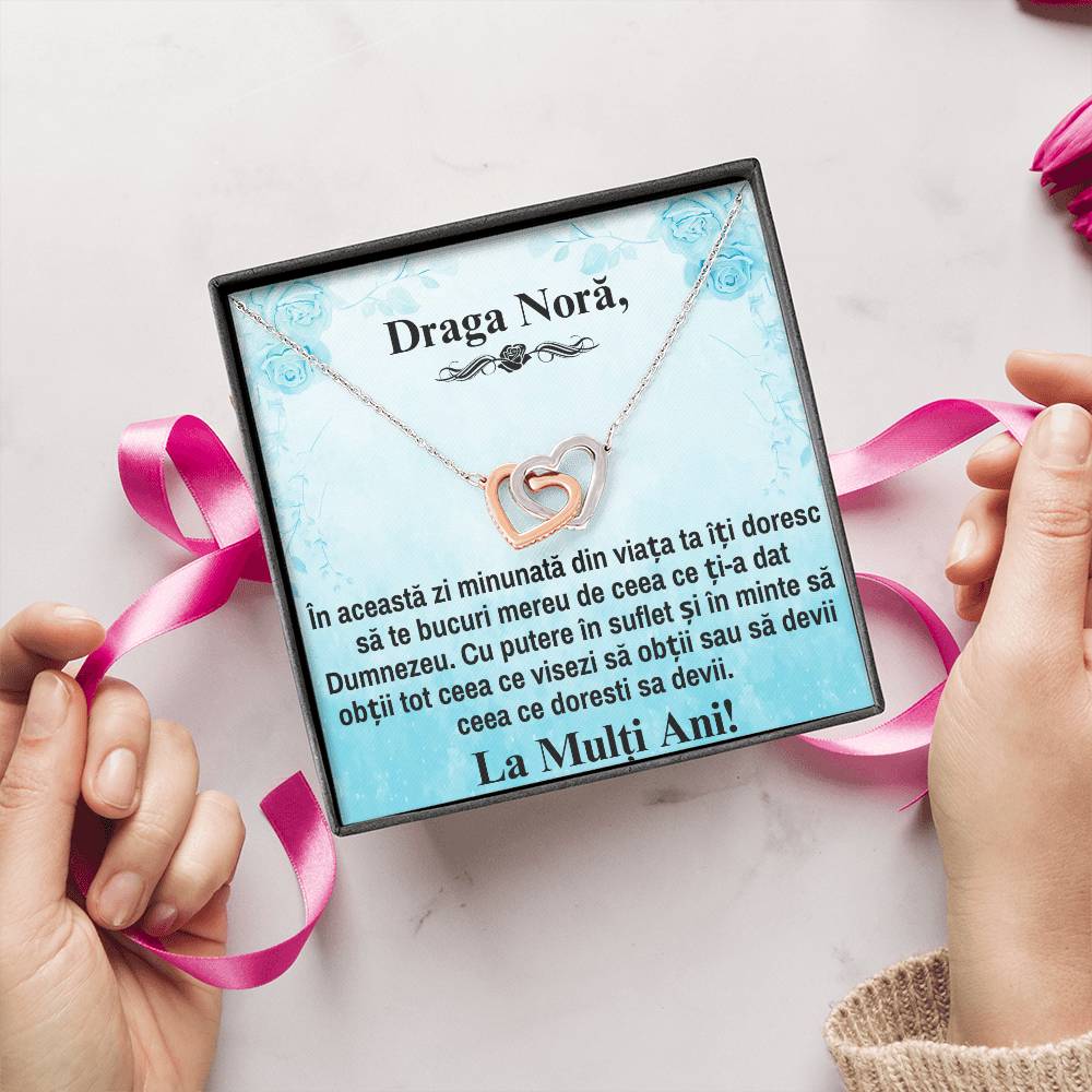 Dear Nora - Pair of Hearts Necklace!
