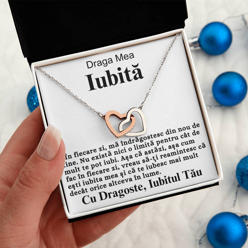 My Dear Lover - Love Connection Heart Necklace 