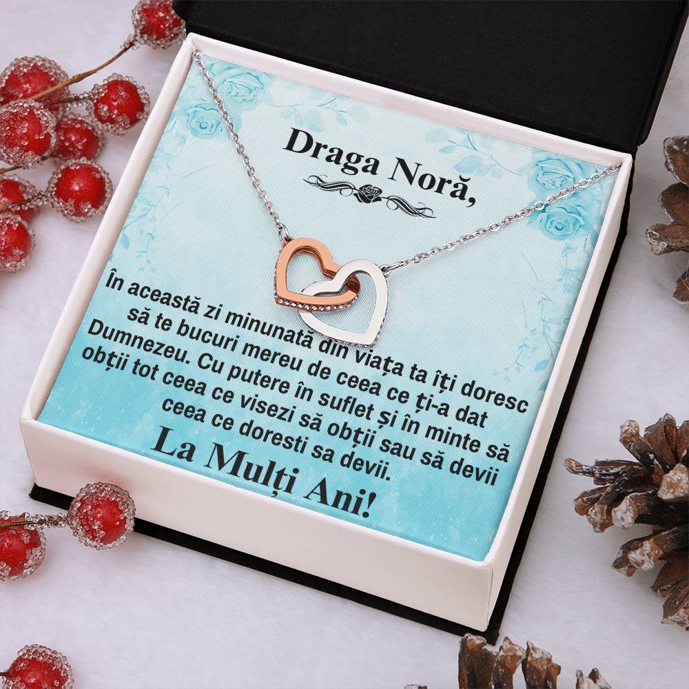 Dear Nora - Pair of Hearts Necklace!
