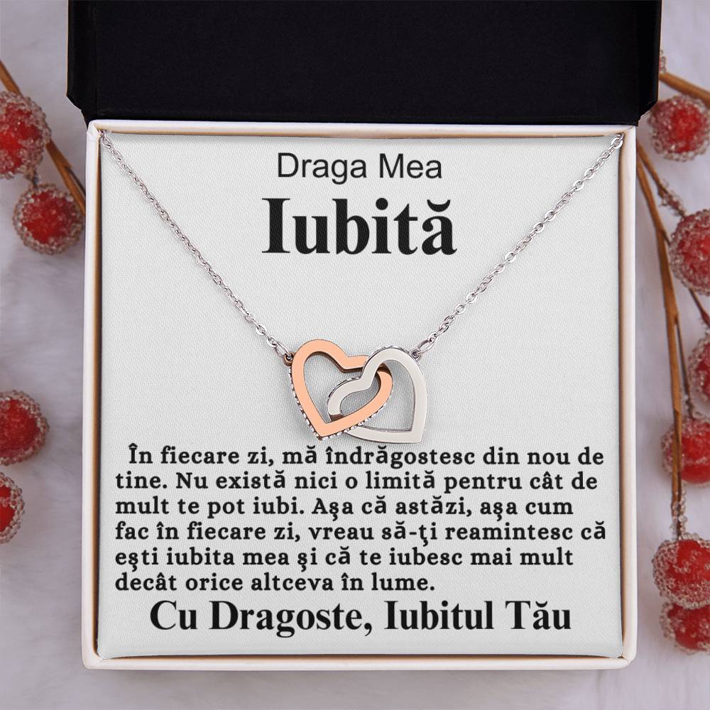 My Dear Lover - Love Connection Heart Necklace 