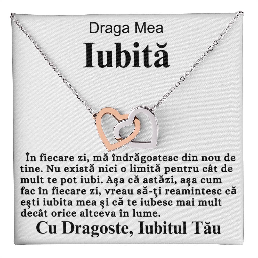 My Dear Lover - Love Connection Heart Necklace 