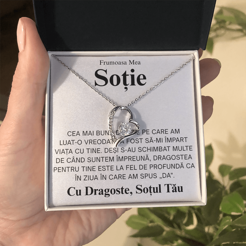 Wife Gift - Heart Necklace