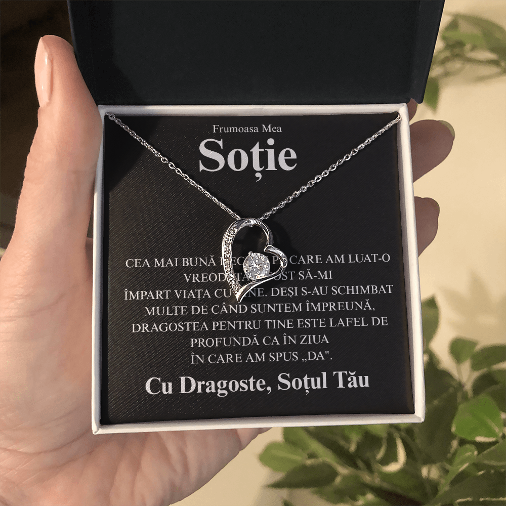 Cadou pentru Soție - Colier Inimă