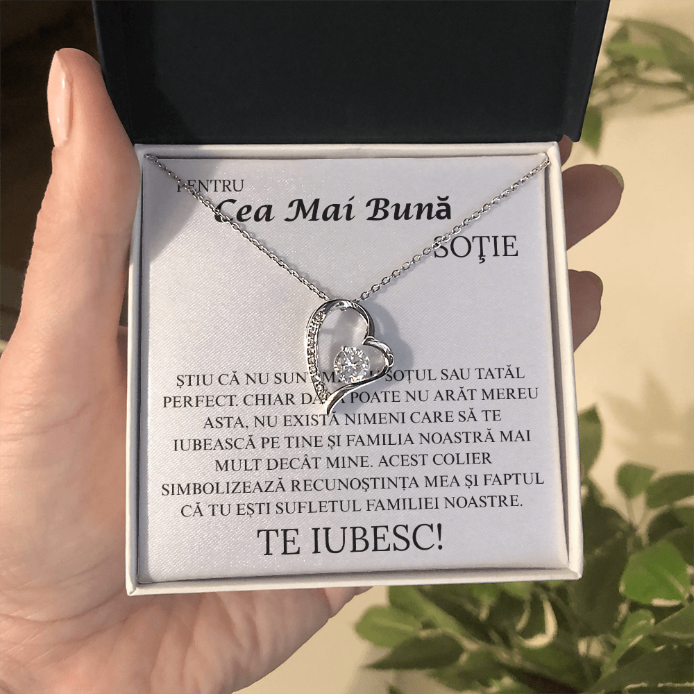 Gift for my beautiful Wife - Heart Necklace