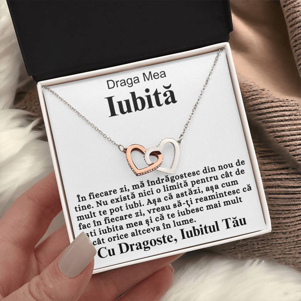 My Dear Lover - Love Connection Heart Necklace 
