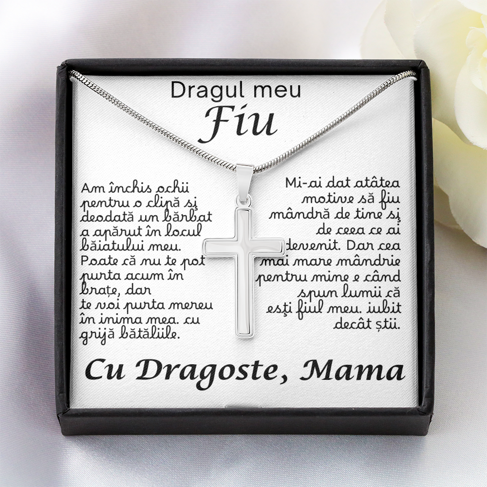 Gift for my son – cross necklace